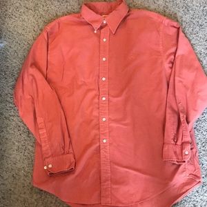 Salmon dress shirt